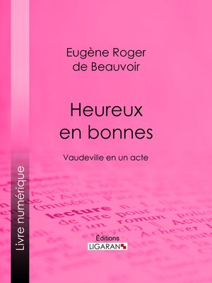cover image of Heureux en bonnes